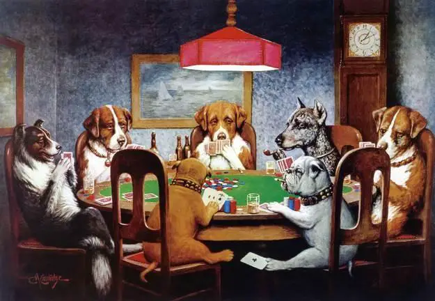Cassius Marcellus Coolidge Cassius Marcellus Coolidge Dog playing Poker