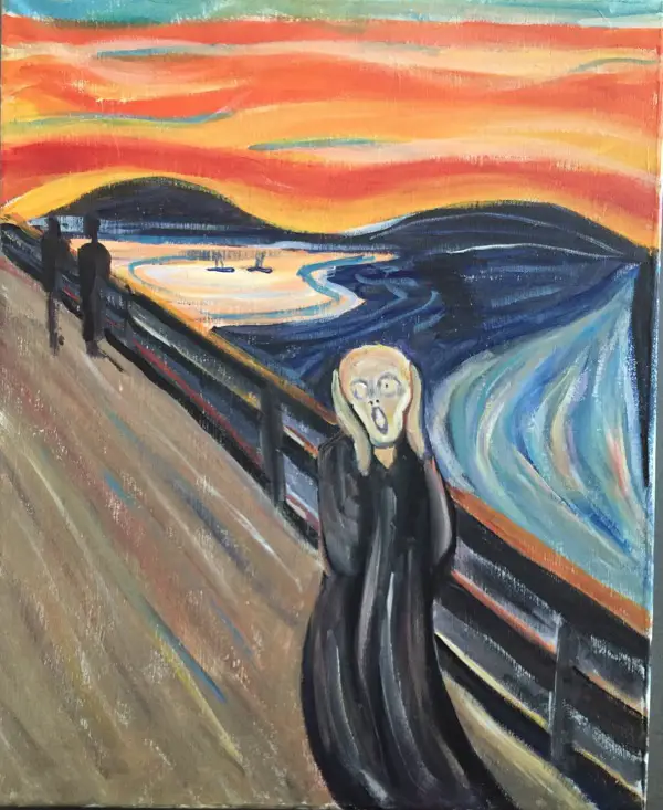 Edvard Munch's the scream