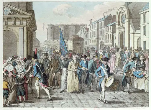 Bastille had seven prisoners 