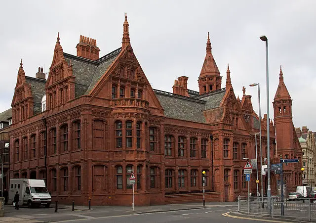 Victorian Architecture: Victoria Law Courts