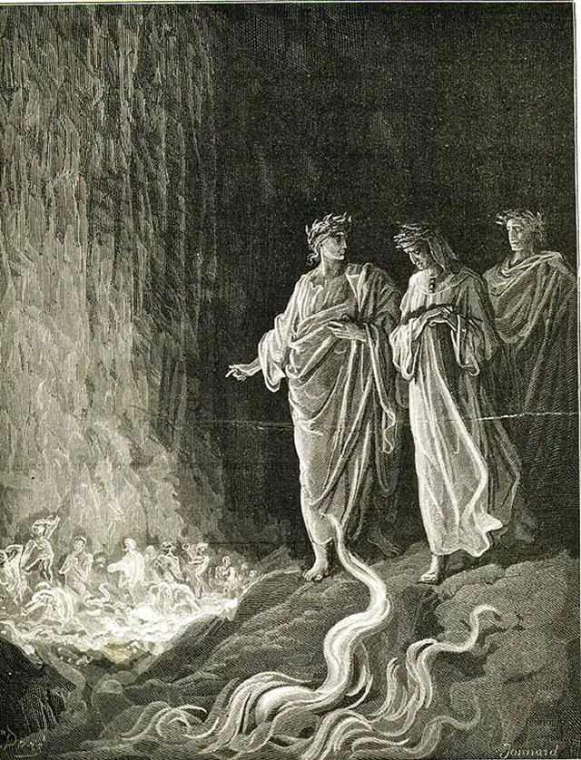 Dante's Purgatory Seventh Level Lust