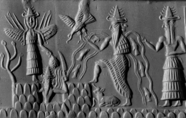 Family of the Sumerian Goddess Inanna