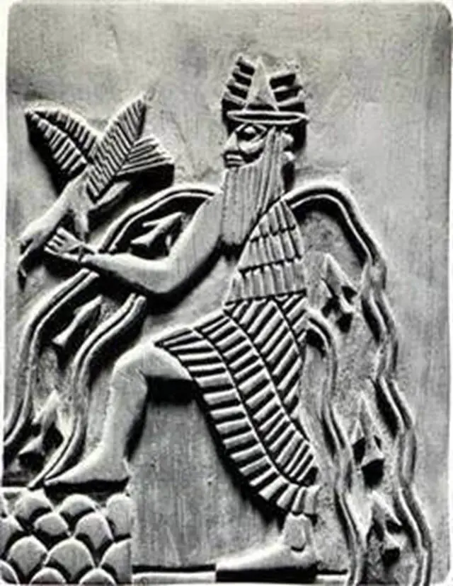 Sumerian God Enki