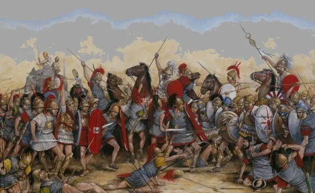 An image during the Battle of Munda