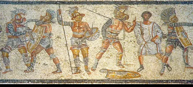 Zliten mosaic from Libya Magna - 2nd Century