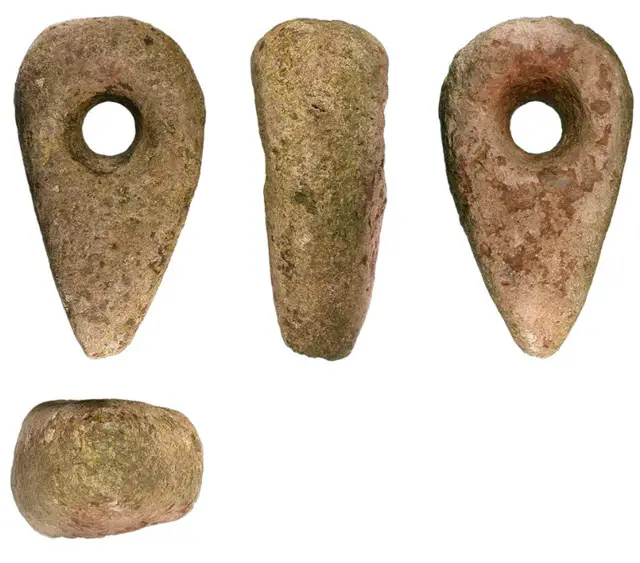 Hammers belonging to the Neolithic Period