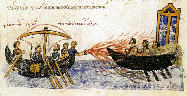 A portrait of the Greek Fire