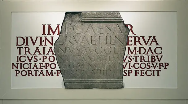 A stone inscription of Legio IX Hispana at York dated 108