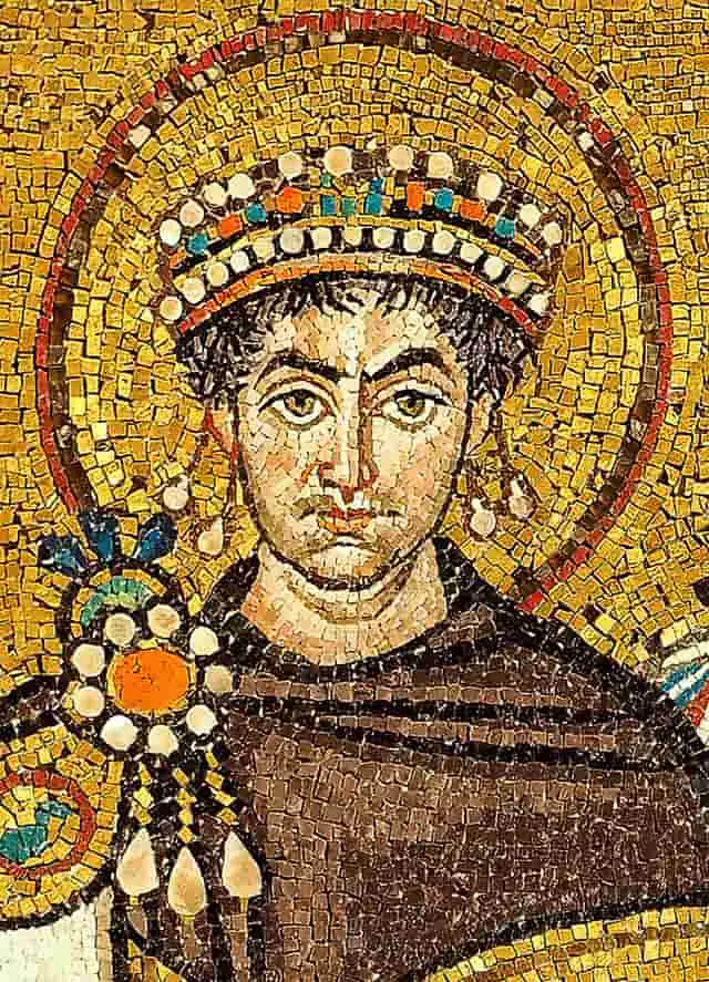Depiction of Roman Emperor Justinian I