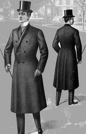 Men with Victorian Era Frock Coats
