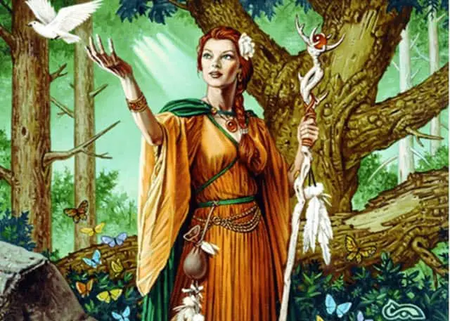 The Goddess of Female fertility and motherhood - Rhea