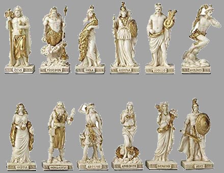 The Twelve Olympians deities