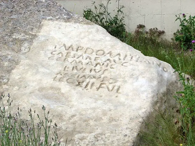  The easternmost Roman inscription ever found left by Legio XII Fulminata