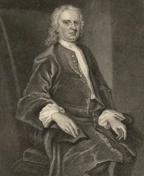 A portrait of Sir Isaac Newton made by John Vanderbank