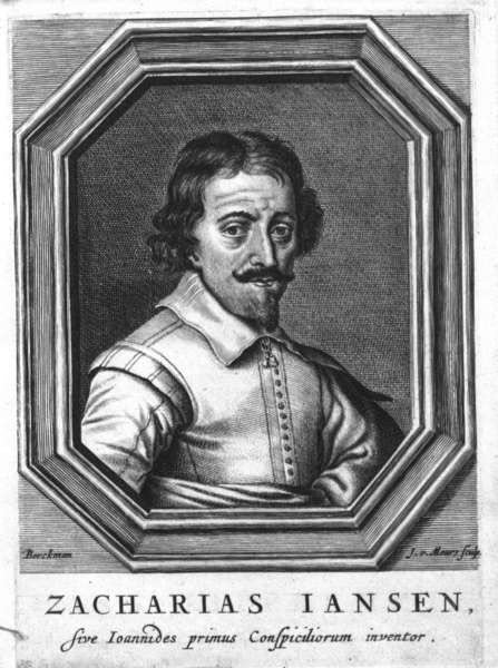A portrait of Zacharias Janssen