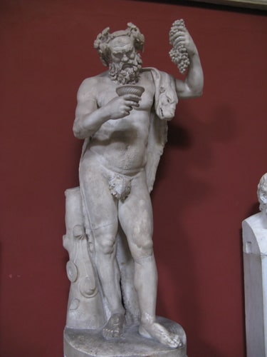 Statue of Roman God Bacchus