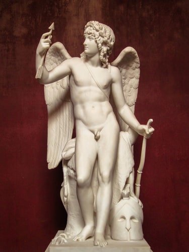 Statue of Roman God Cupid 