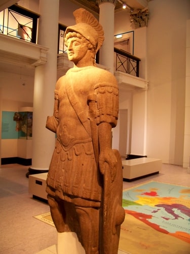 Statue of Roman God Mars
