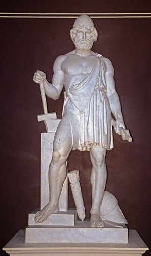 Statue of Roman God Vulcan