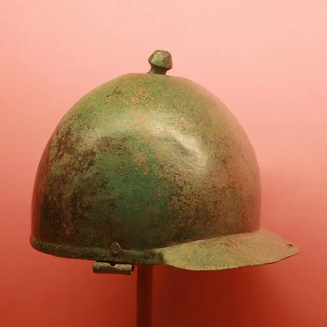 A-picture-of-Roman-Montefortino-Helmet