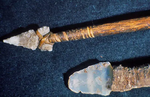 An image of a hunting spear of the medieval period