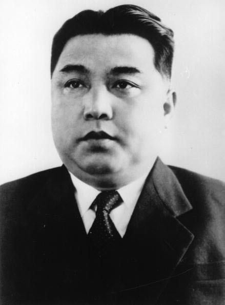 A photo of Kim II Sung