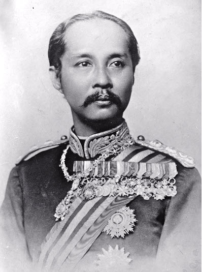 A photo of King Rama V, leader of Siam - Thailand