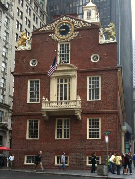 A photo of old state house