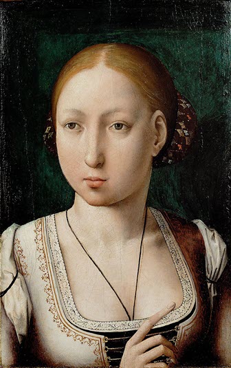 A portrait of Joanna of Castile 