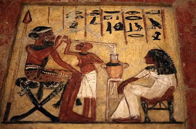 A special drink of Ancient Egyptians - Beer and Wine