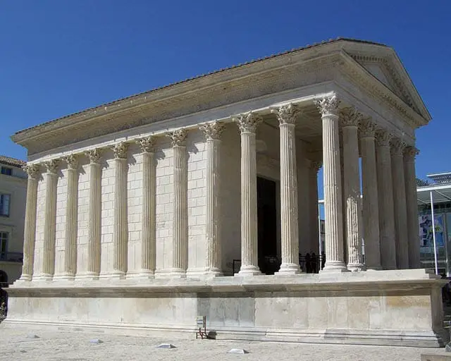 Marcus Agrippa was the patron at The Maison Carrée at Nîmes