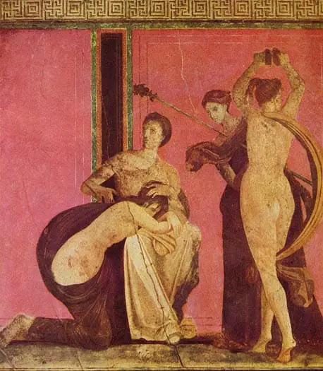 A Fresco from the Ancient Roman period