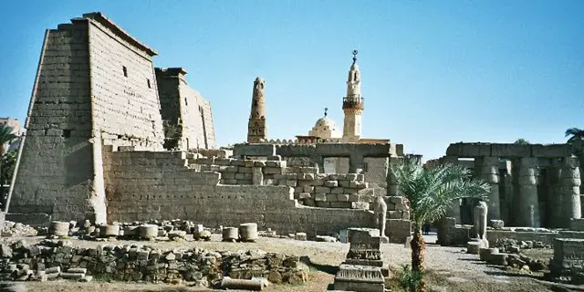 A photo of Thebes during Second  Intermediate Period
