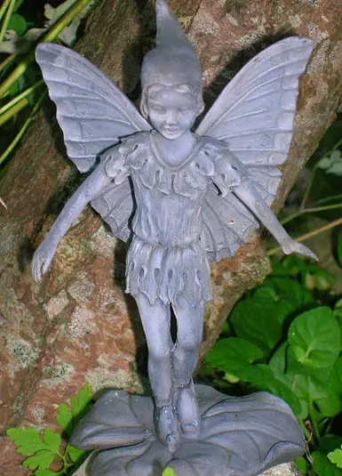 A statue of a fairy