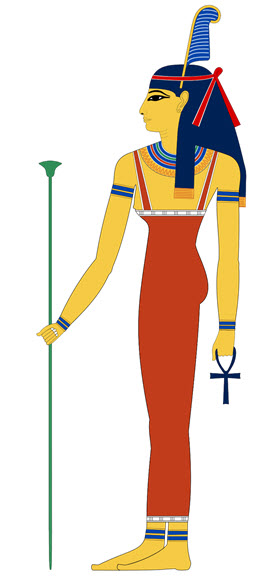 Ancient Egyptian Goddess Maat 