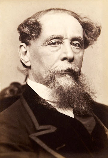 British novelist Charles Dickens