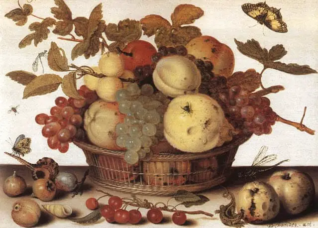 Ancient image of fruits - Ancient Greece
