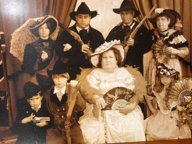 Ma barker with her family