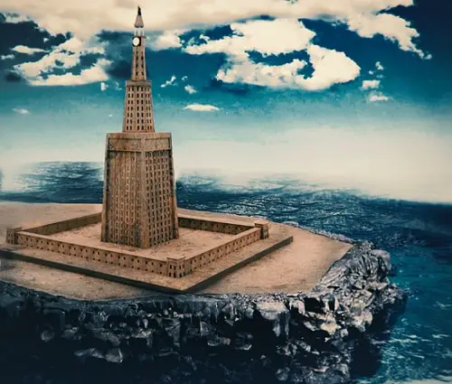 3D reconstruction of the Lighthouse of Alexandria