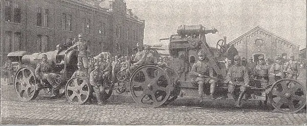 Austro Hungarian artillery 1914