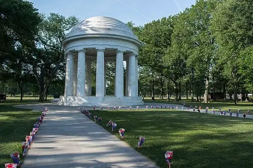 The District of Columbia War Memorial, West Potomac Park, Washington, D.C.