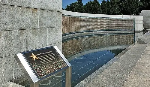 An image of the Famous Freedom Wall