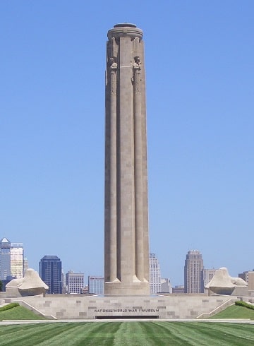 The Liberty Memorial in Kansas City, Missouri