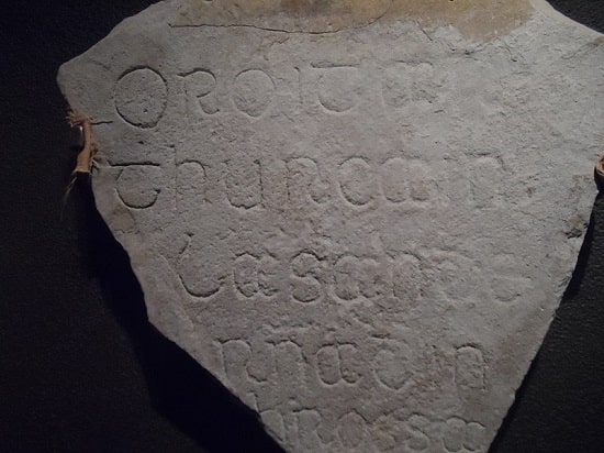 Middle Irish inscription from Clonmacnoise