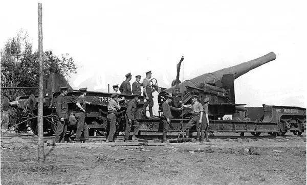 Railway Gun Maricourt