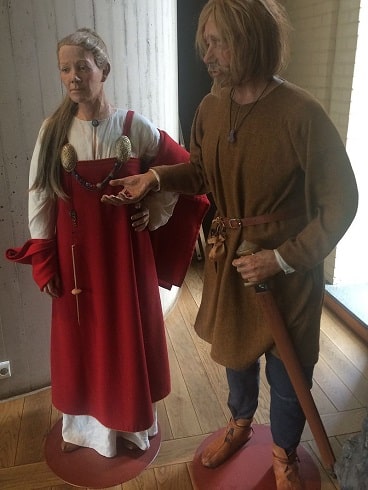 Reconstructed Vikings costume