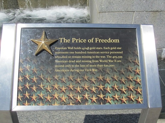 The price of Freedom