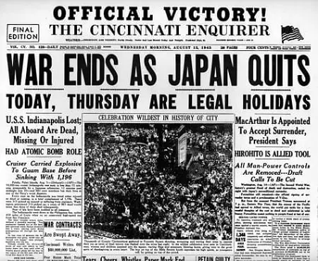 Japan Surrendered
