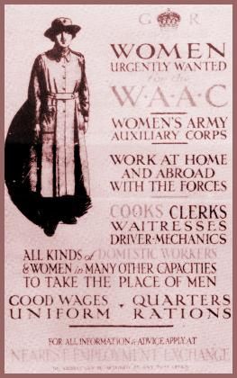 Women Urgently Wanted For The W.A.A.C.