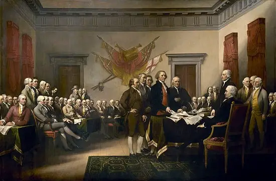 Declaration of Independence, by John Trumbull